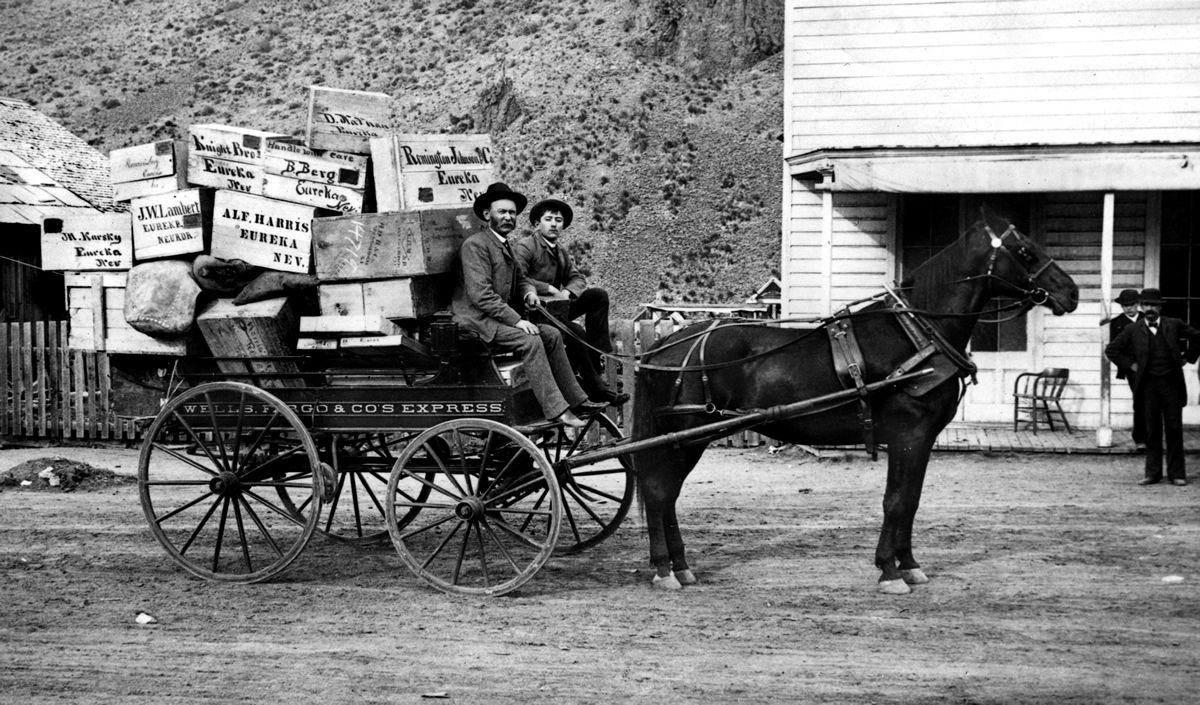 O-Ho The Wells Fargo Wagon Is A Coming