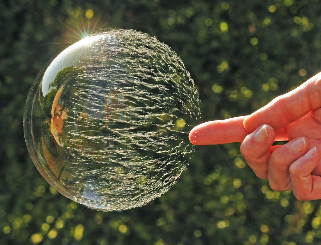 When Bubbles Go Bust